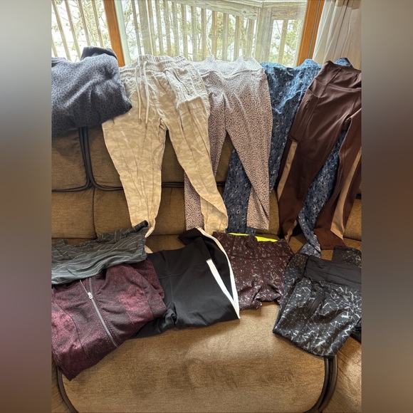 Athleta Pants - 10 Piece Athleta Lot Bundle & Lululemon Small -med RESELLERS